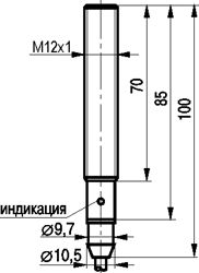 Габариты ISB AF24A-12G-2-L